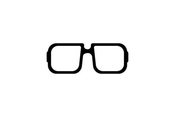 Download Black Frame of Glasses Design Vector - Black frame Collection