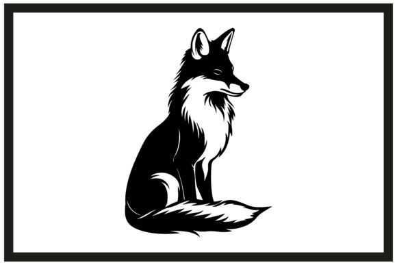 Download Fox Silhouette Stock Vector Illustration - Stock Collection