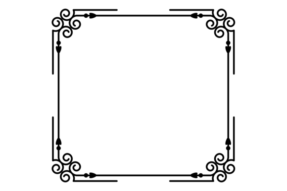 Download A Black Frame with a White Background - Black frame Collection
