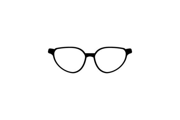 Download Black Frame of Eye Glasses Design Vector - Black frame Collection