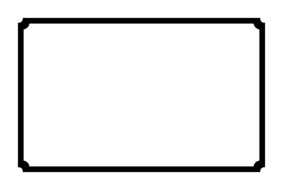 Download Black Frame Drawing Art - Black frame Collection