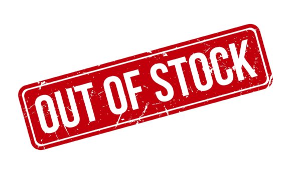 Download Out of Stock Rubber Stamp Vector - Stock Collection